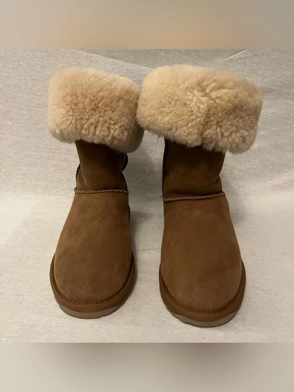 Emu Australia Alba Classic Shearling-Lined Winter Boot - Chestnut Brown